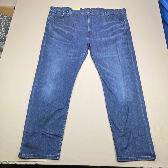Levi's Other - Levi's Jeans 502 Taper Flex Stretch Medium Wash Blue Mens 48x34